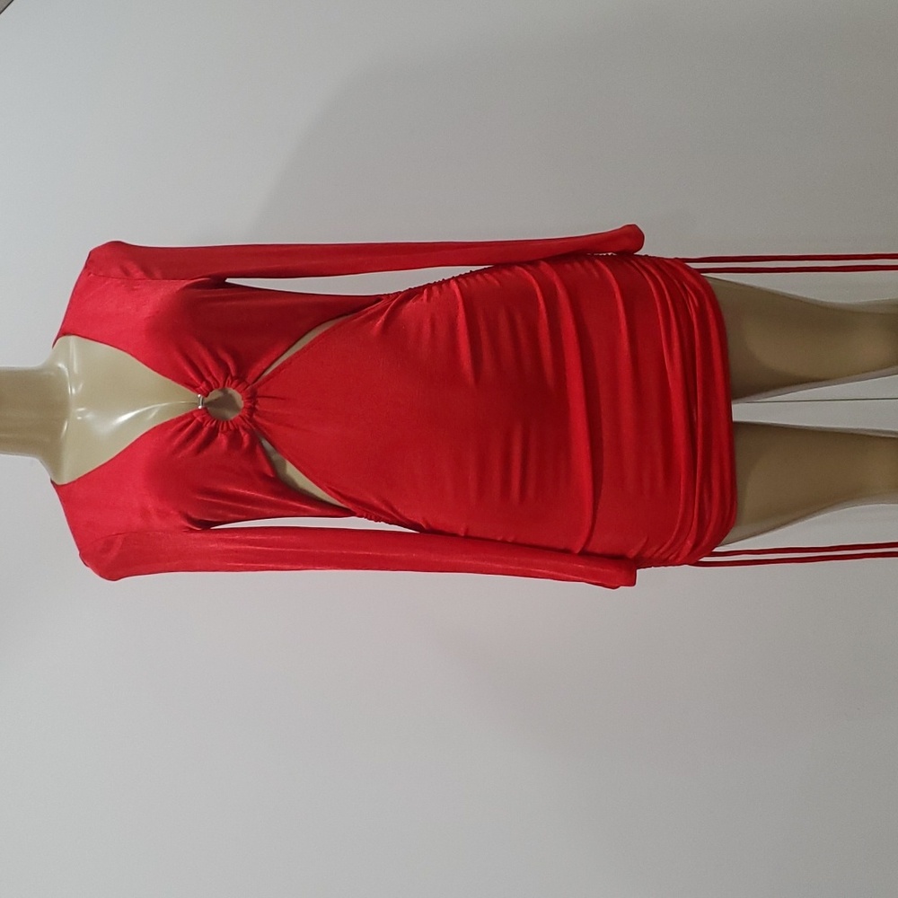 Red dress